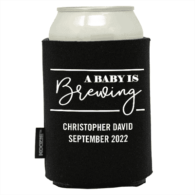 Koozie® A Baby is Brewing Baby Shower Drink Cooler
