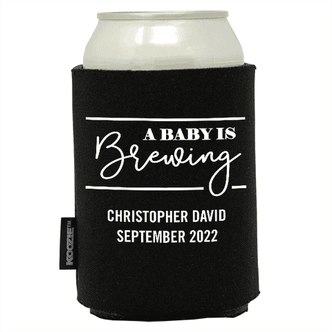 Koozie® A Baby is Brewing Baby Shower Drink Cooler