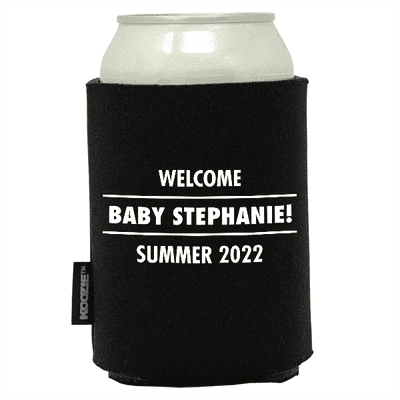 Koozie® Welcome Baby Shower Drink Cooler