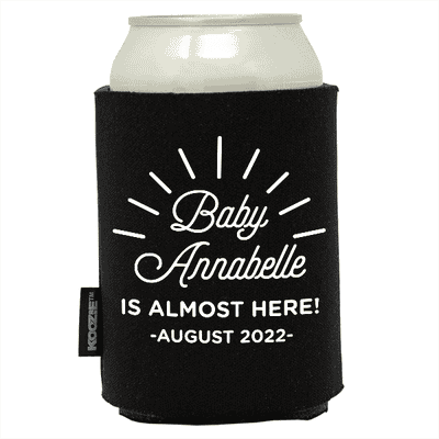Koozie® Baby is Almost Here Baby Shower Drink Cooler