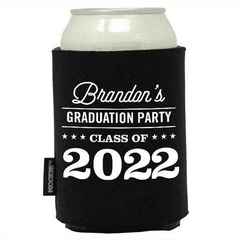 Koozie® Custom Grad Party Graduation Drink Cooler