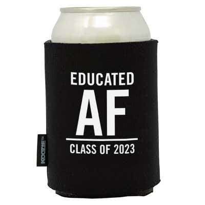 Koozie® Educated AF Graduation Drink Cooler
