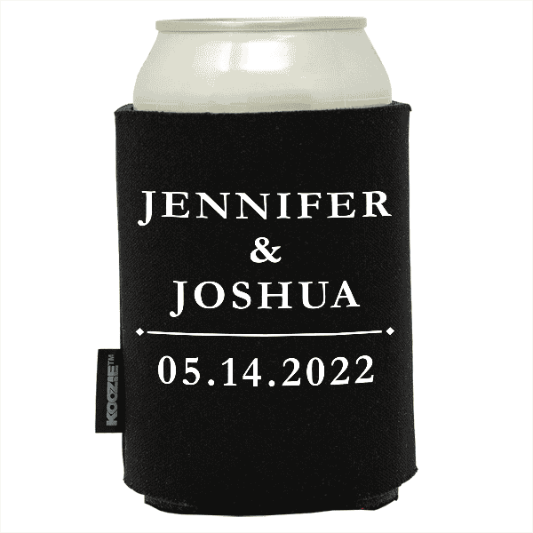 Traditional Names Wedding Koozie®