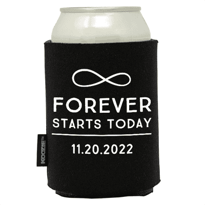 Forever Starts Today Wedding Koozie®