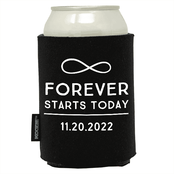Forever Starts Today Wedding Koozie®