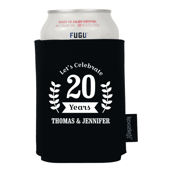 Koozie® Celebration Wreath Anniversary Drink Cooler