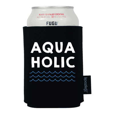 Aquaholic Koozie