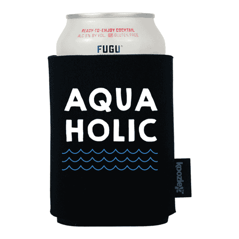 Aquaholic Koozie