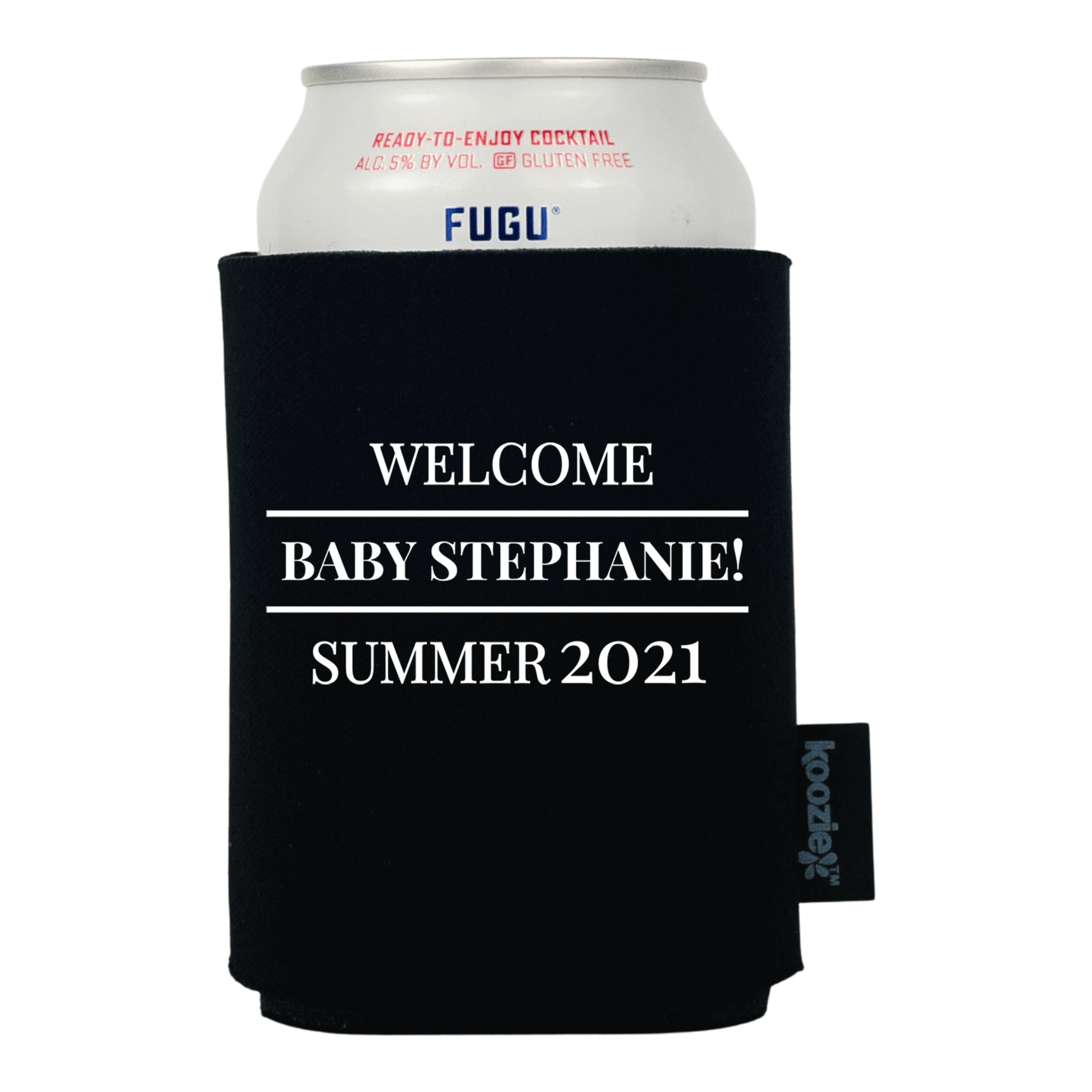 Koozie® Welcome Baby Shower Drink Cooler