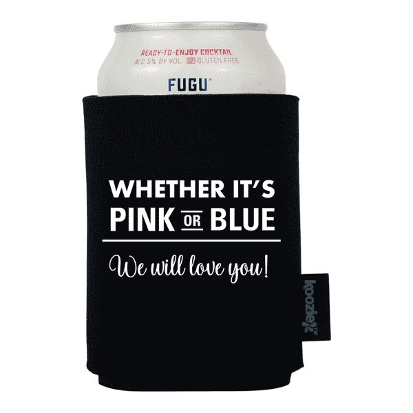 Koozie® We Will Love You Baby Shower Drink Cooler
