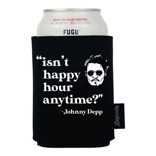 Johnny Depp Happy Hour Koozie