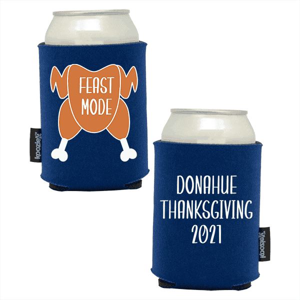 Koozie® Feast Mode Foam Can Cooler | 2 Sides