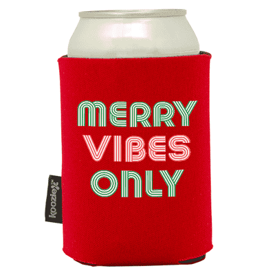 Merry Vibes Only Koozie®