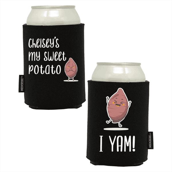 Koozie® Sweet Potato Foam Can Cooler | 2 Sides