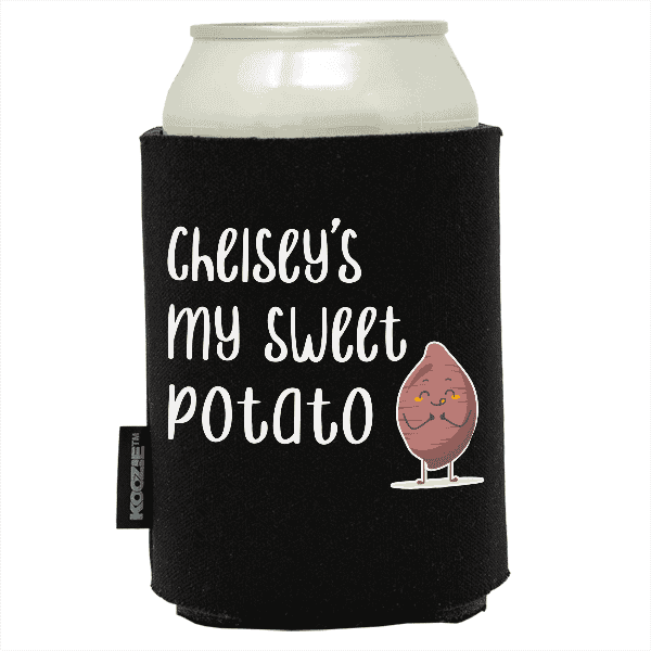 Koozie® Sweet Potato Foam Can Cooler |1 Side