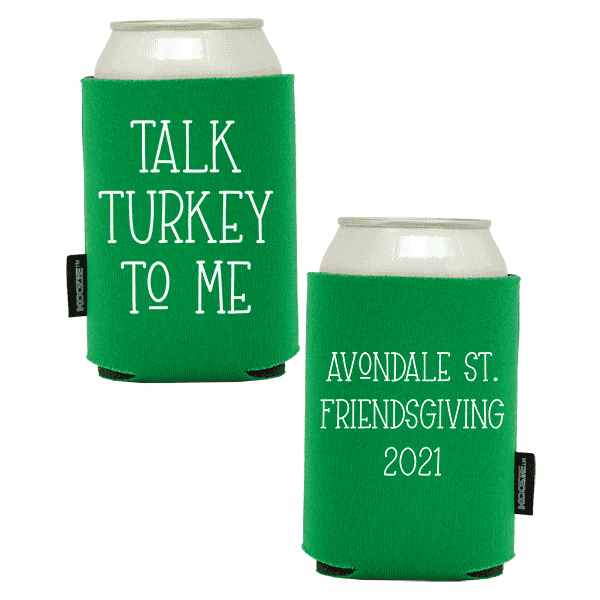 Koozie® Talk Turkey Foam Can Cooler | 2 Sides