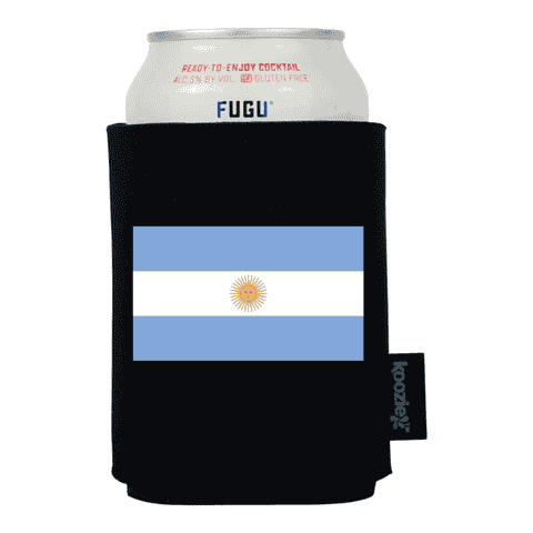 Koozie® Argentina Country Flag Drink Cooler