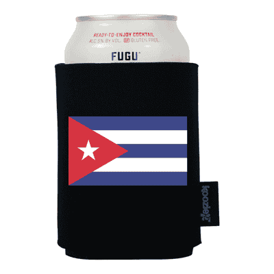 Koozie® Cuba Country Flag Drink Cooler