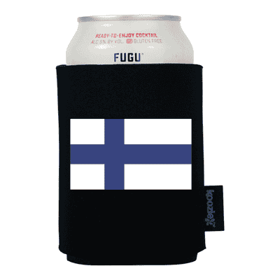 Koozie® Finland Country Flag Drink Cooler