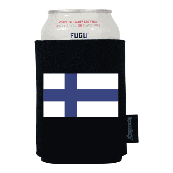 Koozie® Finland Country Flag Drink Cooler