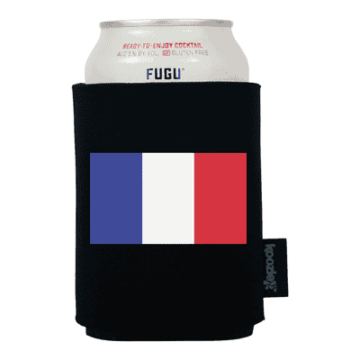 Koozie® France Country Flag Drink Cooler