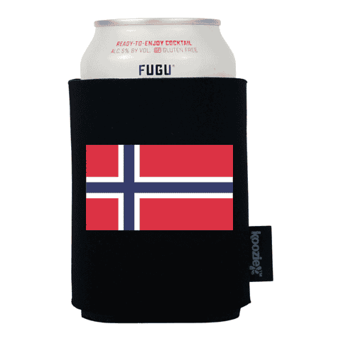 Koozie® Norway Country Flag Drink Cooler