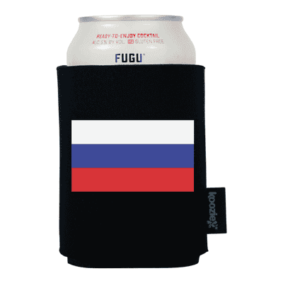 Koozie® Russia Country Flag Drink Cooler