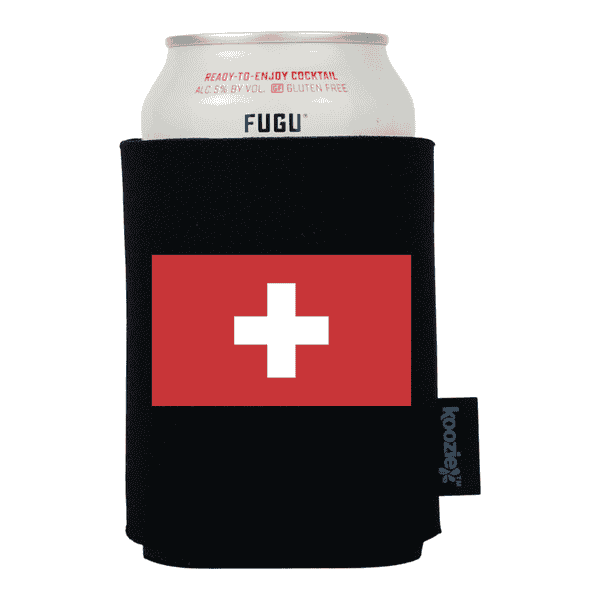 Koozie® Switzerland Country Flag Drink Cooler