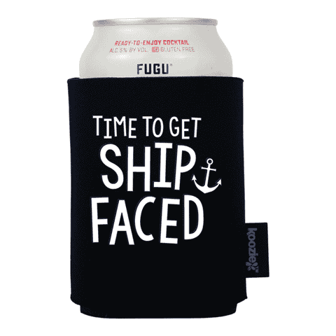 Ship Faced Koozie