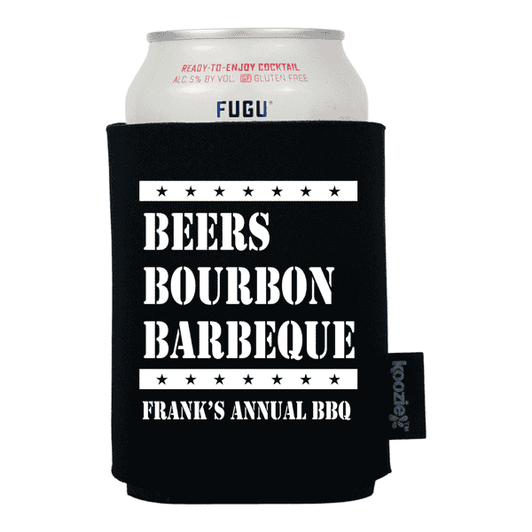Koozie® Beers Bourbon BBQ Drink Cooler