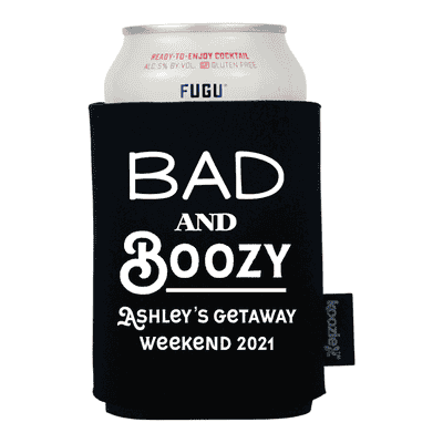 Koozie® Bad and Boozy Drink Cooler