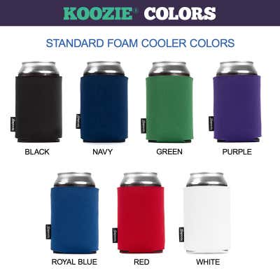 Custom Koozie® Foam Can Cooler | 1 Color 2 Sides - alternate view