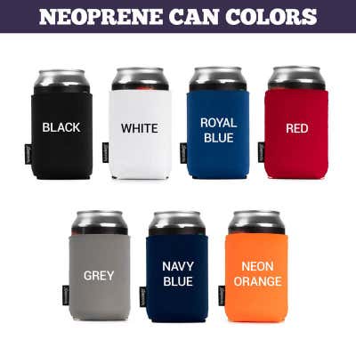 Koozie® Custom Photo Straight Outta Neoprene Can Cooler | 2 Sides - alternate view