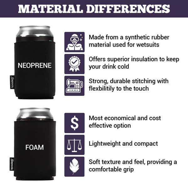 Foam Vs Neoprene Differences