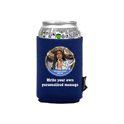 Koozie® Custom Photo Circle Neoprene Can Cooler | 1 Side