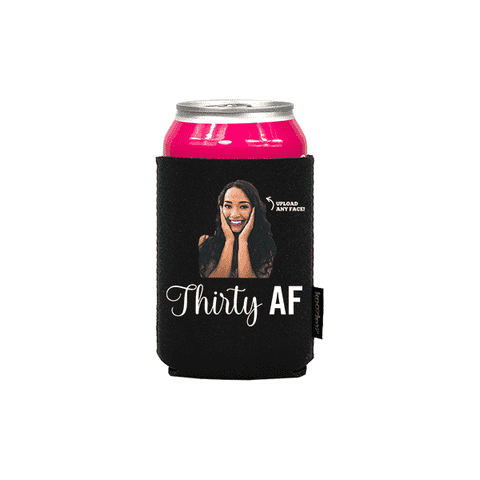 Koozie® Custom Photo Custom Face AF Neoprene Can Cooler | 1 Side