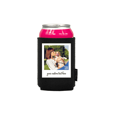 Koozie® Custom Photo Polaroid Neoprene Can Cooler | 1 Side