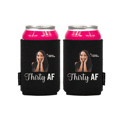 Koozie® Custom Photo Custom Face AF Neoprene Can Cooler | 2 Sides