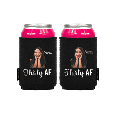 Koozie® Custom Photo Custom Face AF Neoprene Can Cooler | 2 Sides