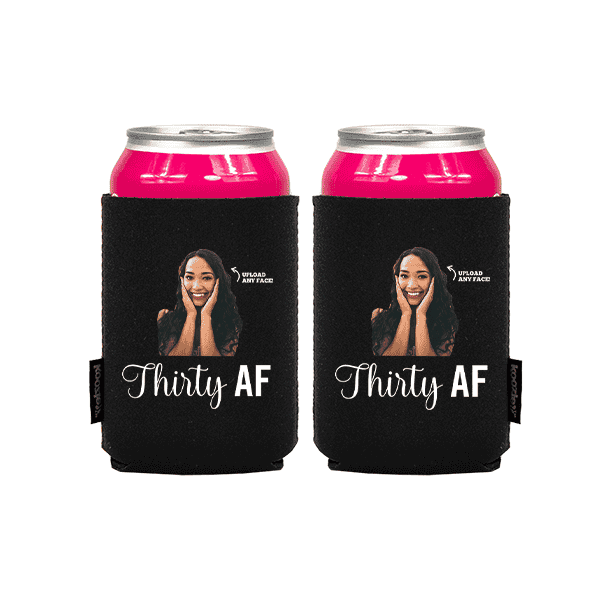 Koozie® Custom Photo Custom Face AF Neoprene Can Cooler | 2 Sides