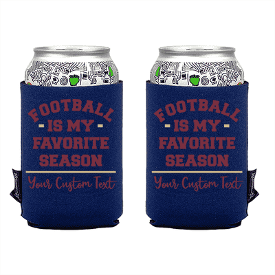 Koozie? Favorite Season Neoprene Can Cooler | 2 Sides