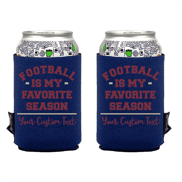 Koozie® Favorite Season Neoprene Can Cooler | 2 Sides
