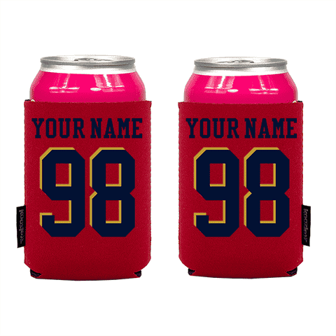 Koozie® Custom Name and Number Neoprene Can Cooler | 2 Sides