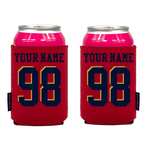 Koozie® Custom Name and Number Neoprene Can Cooler | 2 Sides