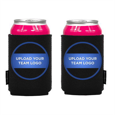 Koozie? Team Logo Custom Neoprene Can Cooler | 2 Sides