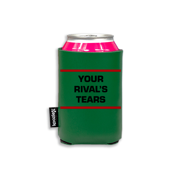 Koozie® Rivals Tears Vegan Leather Can Cooler | 1 Side